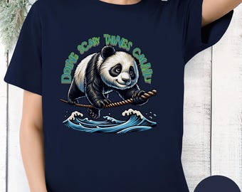Hacer cosas que dan miedo con calma – Brave Panda en la cuerda floja