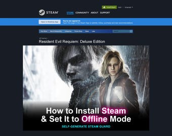 Resident Evil Requiem - Come installare Steam - File PDF