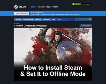 Crimson Desert - Comment installer Steam - Fichier PDF