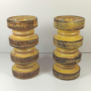 Vintage Pair of Candlestick Holders