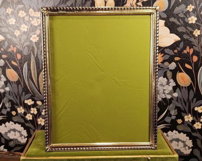 Vintage 8" X 10" Ornate Gold Tone Picture Frame - Etsy