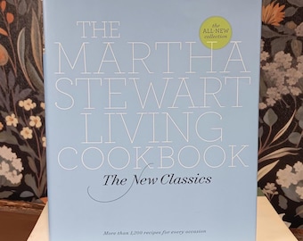 Vintage Martha Stewart Cookbook: The New Classics, 2007 First Edition