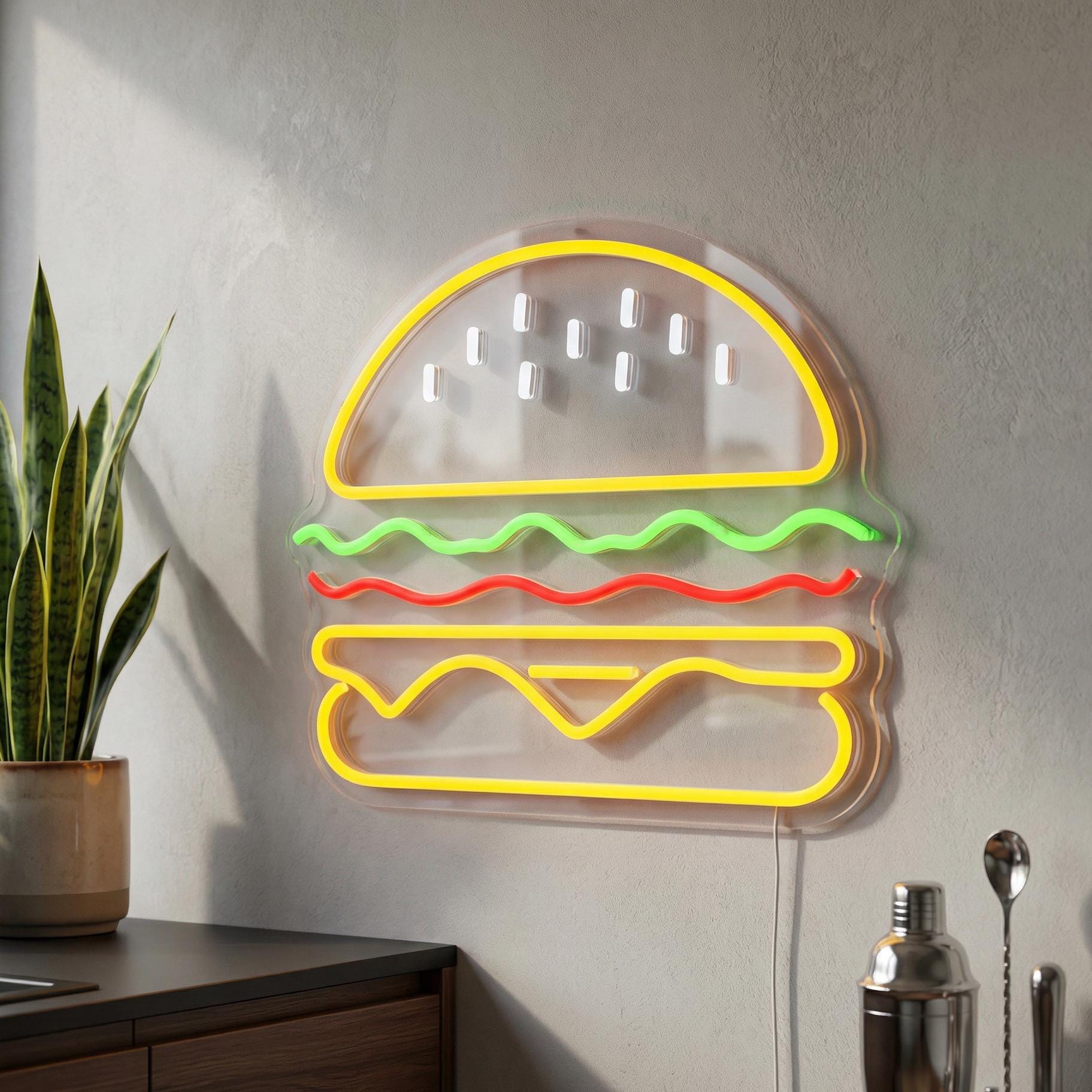 Mcdonalds neon sign - Etsy 日本