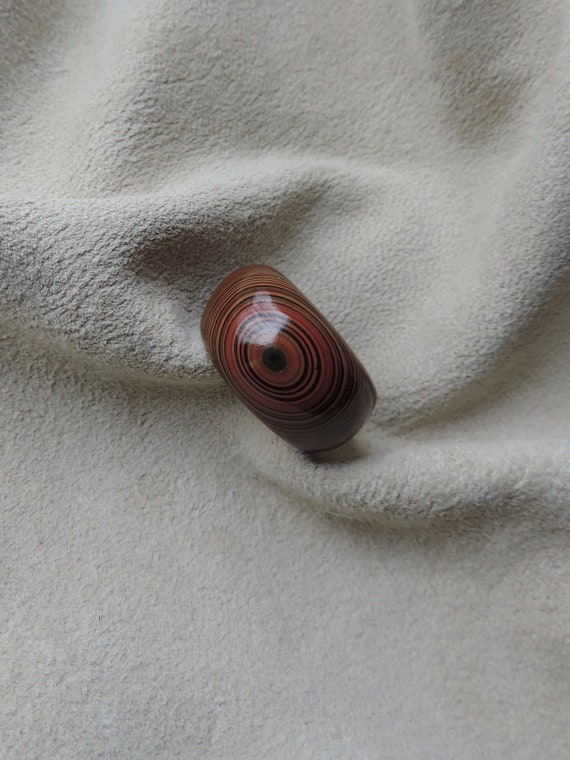 antique ring lacquer ring modern ring urushi ring… - image 1