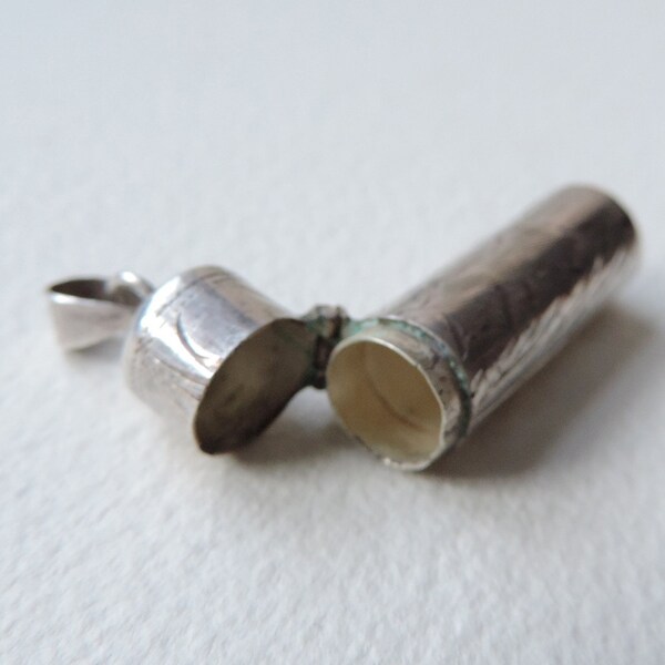 sterling pendant chatelaine box