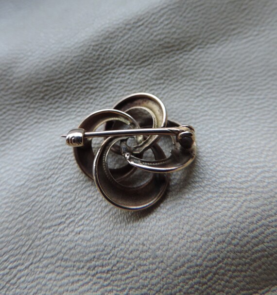 vintage pin 10k gold whirling pin vintage 10k yel… - image 7