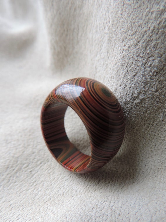antique ring lacquer ring modern ring urushi ring… - image 2