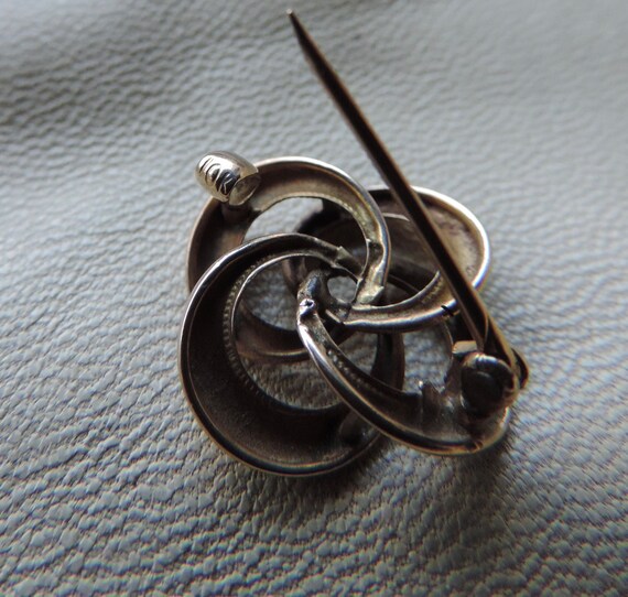 vintage pin 10k gold whirling pin vintage 10k yel… - image 5