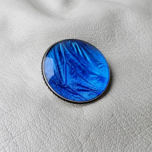 vintage morpho butterfly sterling silver pin sterling butterfly wing brooch vintage morph pin 925 blue morph brooch