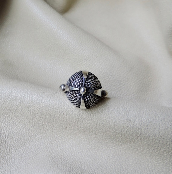 Vintage ring - silver - Gem