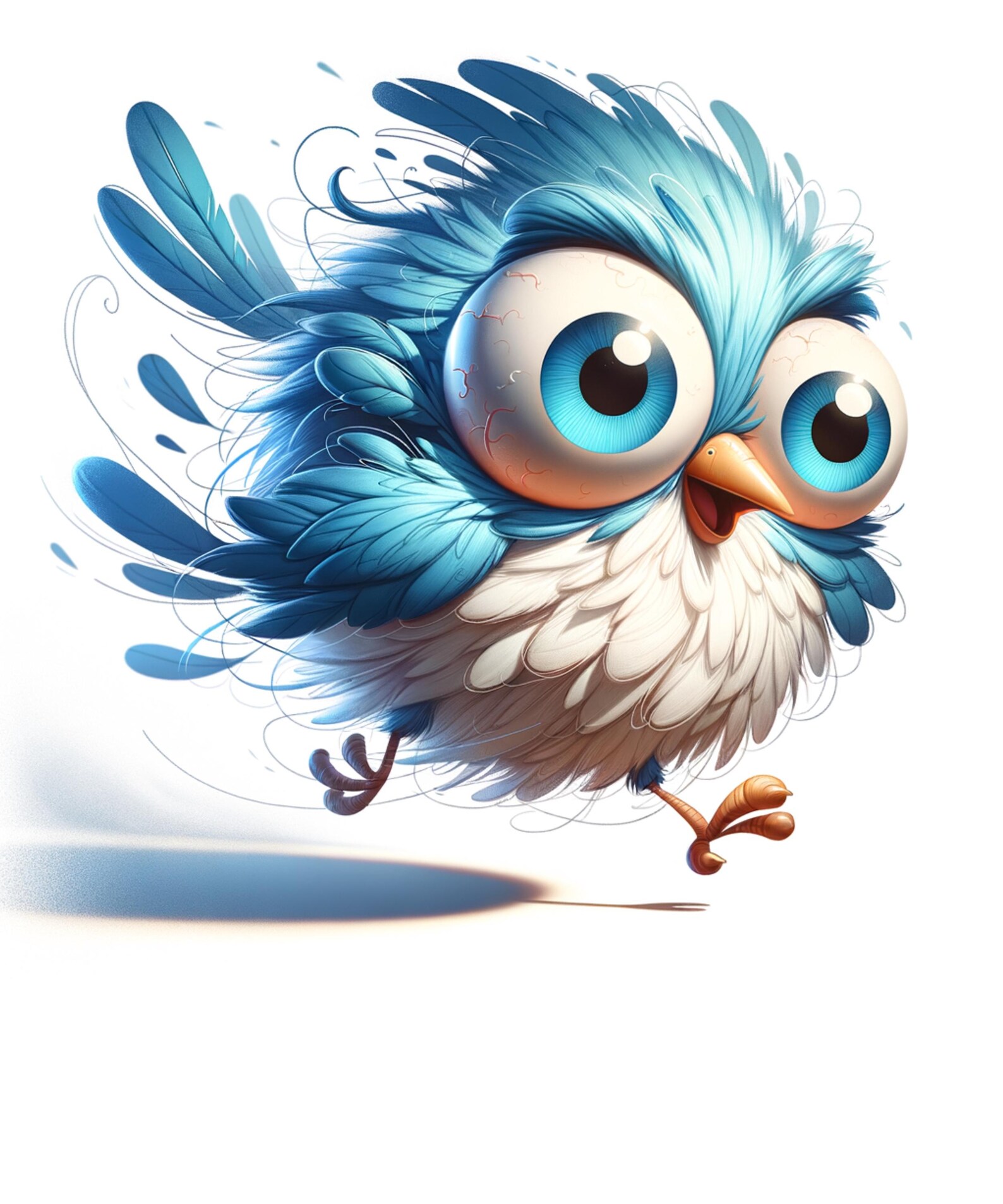 Cute Bird Clipart, 14 Funny Bird