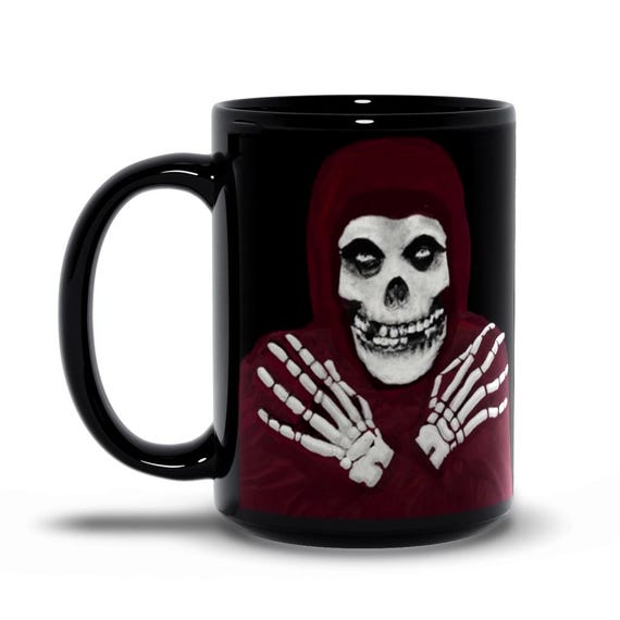 Crimson Ghost Coffee Mugs, 11oz or 15oz