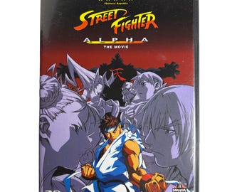 Street Fighter ALPHA the Movie DVD - Etsy