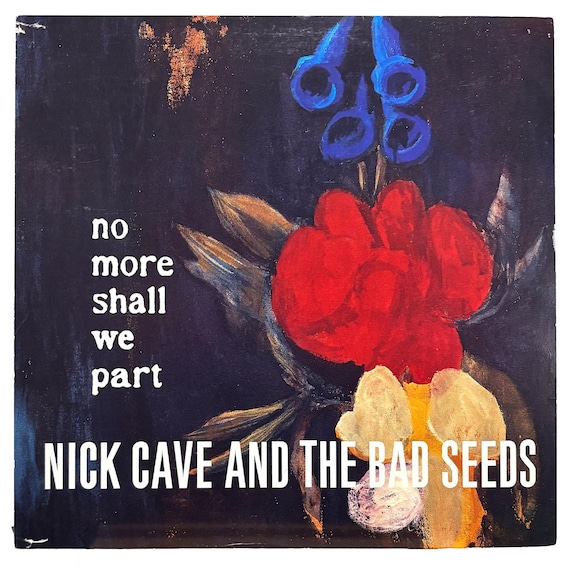 Nick Cave and the Bad Seeds 2001 No More Shall We Part Record Store Promo Poster Flat