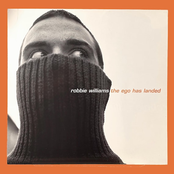 Robbie Williams 1999 The Ego Has Landed US Music Store Promo Poster Flat