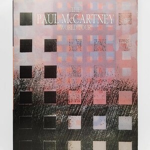 Paul Mccartney Tour Programs - Etsy