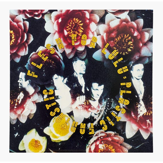 FLESH FOR LULU Plastic Fantastic 1989 Record Store Promo Poster Flat