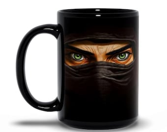 Kubek Coffee Ninja, 11 uncji lub 15 uncji