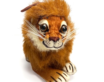 Vintage Medieval Style Lion Plush