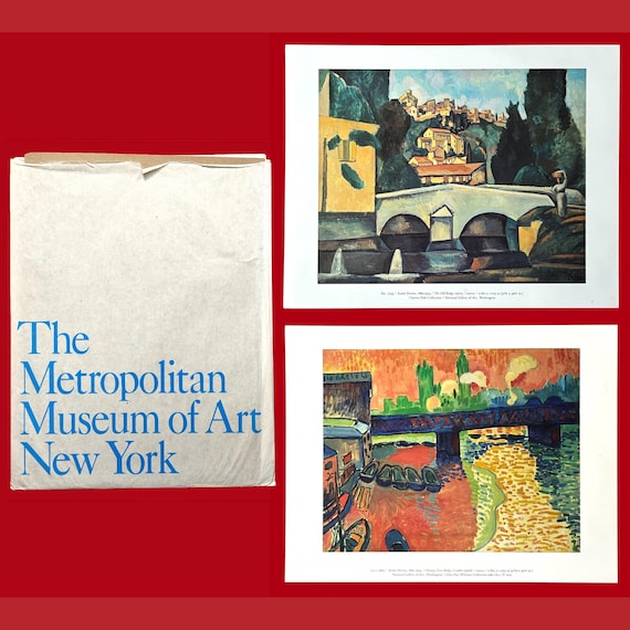 Two Bridge Prints by Andre Derain, National Gallery of Art