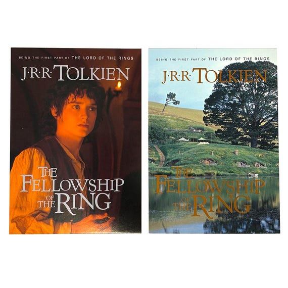 2001 Lord of the Rings: Fellowship of the Ring Promo Postcards