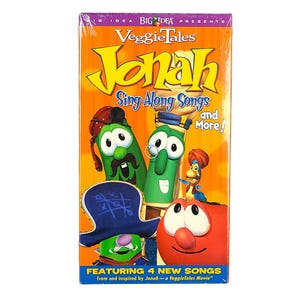VeggieTales SEALED Jonah Sing-Along Songs VHS