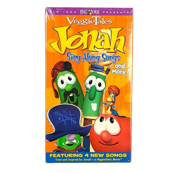 VeggieTales SEALED Jonah Sing-Along Songs VHS