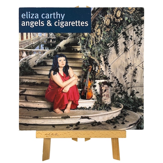 Rare ELIZA CARTHY Angels & Cigarettes y2k Record Store Promo Poster Flat