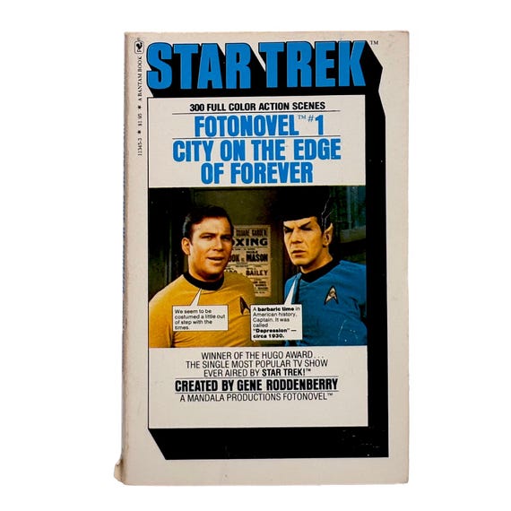 Star Trek Fotonovel #1: City on the Edge of Forever, 1977 1st Edition
