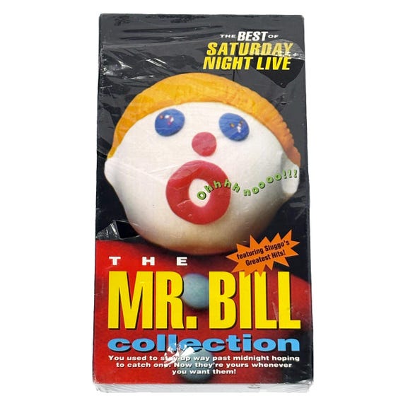 1993 Sealed SNL Mr. Bill Collection VHS