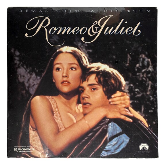 Zeffirelli's Romeo & Juliet (1968) Remastered Widescreen Laserdisc, Sealed