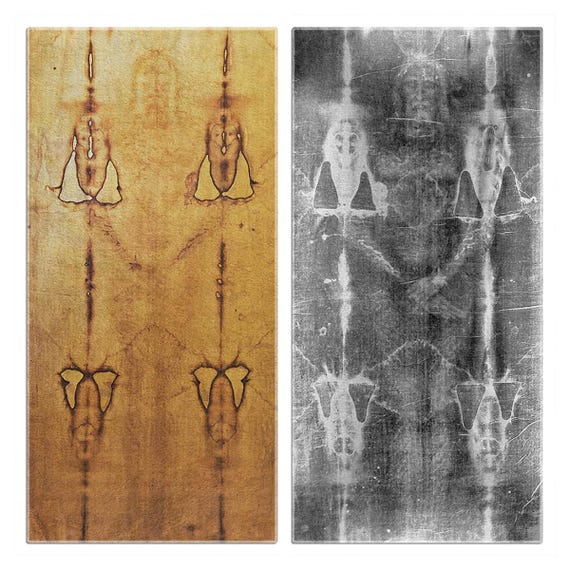 Shroud of Turin Bath & Beach Towels