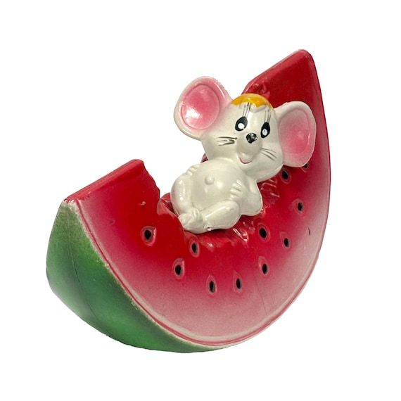 Mid-Century Watermelon Mouse Bank