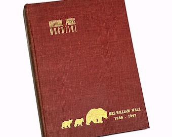 Czasopismo „Parki Narodowe” 1945–1947, 10 wydań w segregatorze