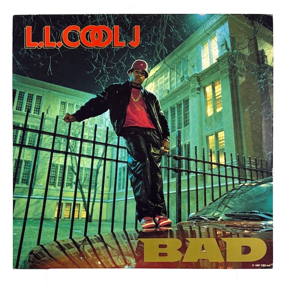 Vintage LL COOL J Bigger and Deffer 1987 Record Store Promo Poster Flat