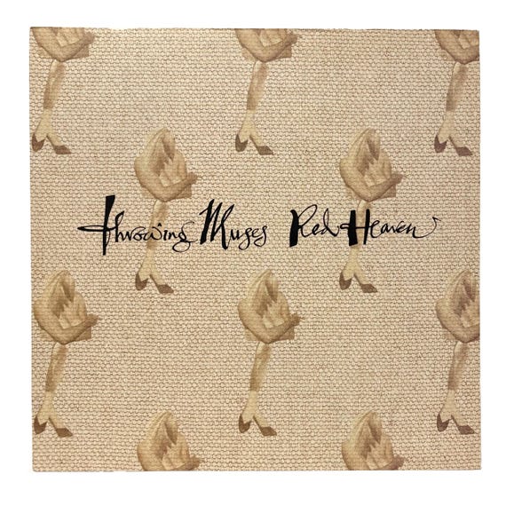Throwing Muses 1992 Red Heaven Record Store Promo Poster Flat