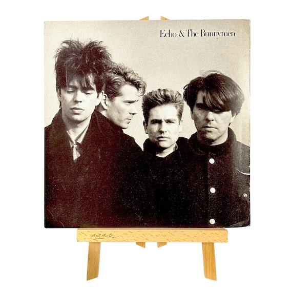 Rare Echo & The Bunnymen 1987 Selftitled Record Store Promo Poster Flat