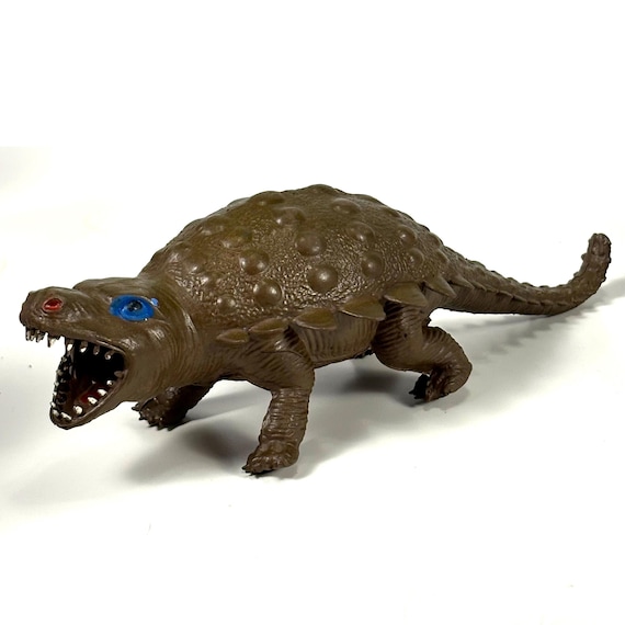 1970s AAA Ankylosaurus Rubber Dinosaur Figure