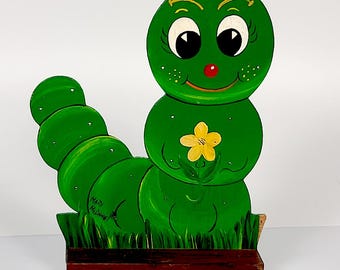1970s Caterpillar Earring Holder by Mary McDaniel