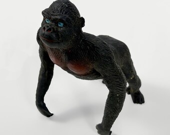 1987 King Kong Figure, Black Rubber Gorilla 6
