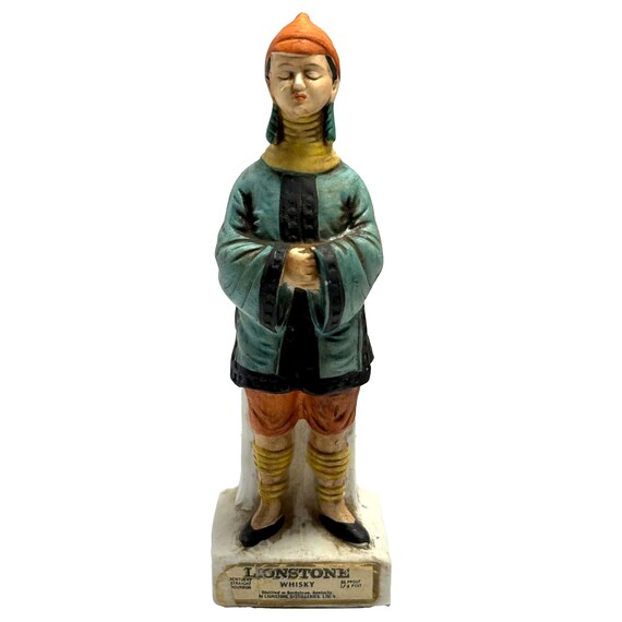 Rare 1974 Giraffe Woman Lionstone Whisky Decanter Figurine