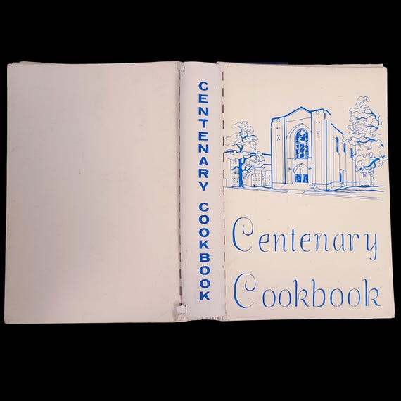 431 page 1968 Centenary Methodist Church Cookbook