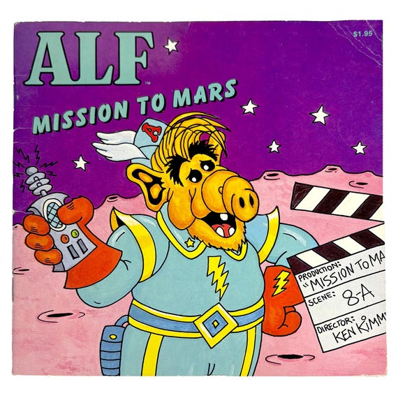 ALF Mission To Mars Book