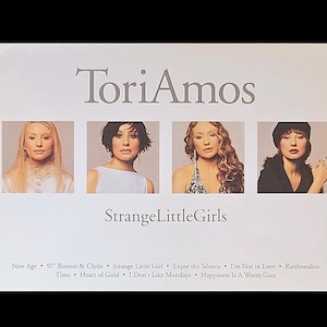 TORI AMOS Strange Little Girls 2001 Max Racks Music Promo Cartolina
