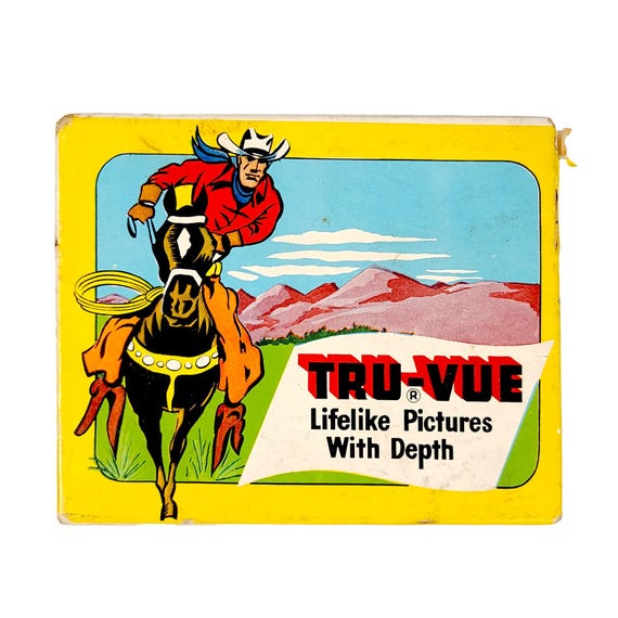 Rare TRU-VUE Four Box, Stereoscopic Bakelite Film Strip View Master
