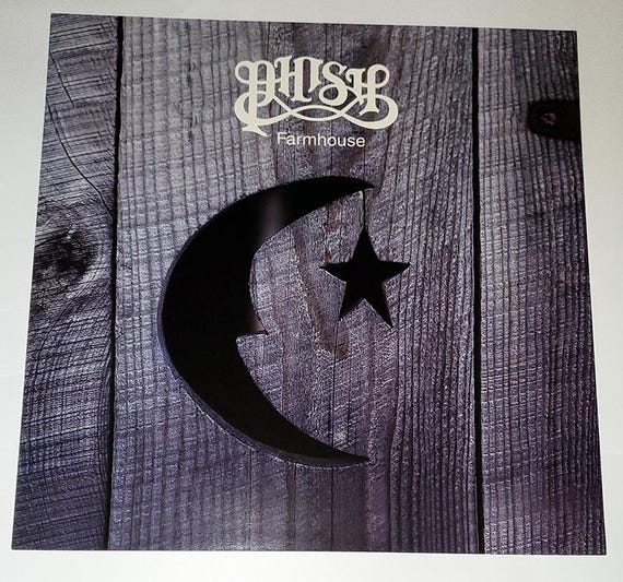 PHISH Original FARMHOUSE Record Store Promo Poster Flat, 12" Y2K