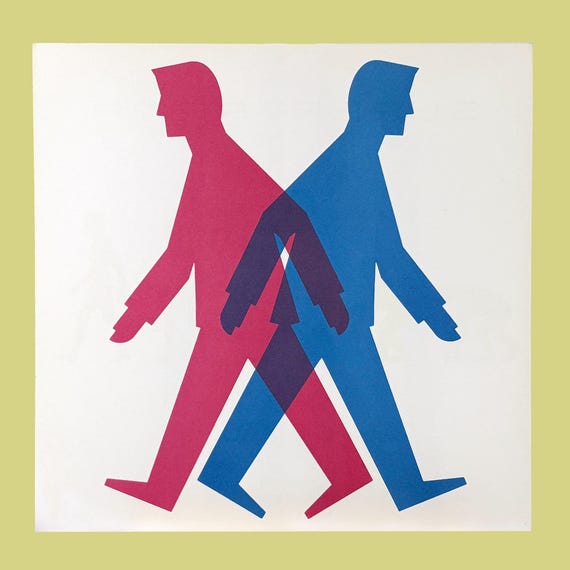 Vintage SUPERTRAMP Brother Where You Bound 1985 Record Store Promo Poster Flat