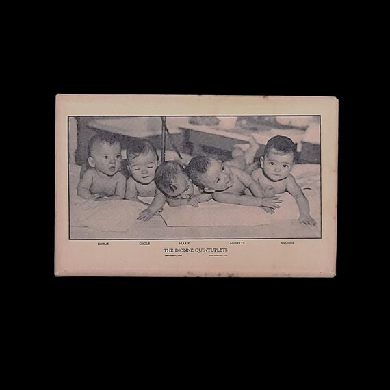 1938 Dionne Quintuplets Pocket Mirror