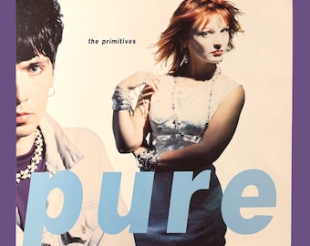 The Primitives 1989 Pure Record Store Promo Poster Flat
