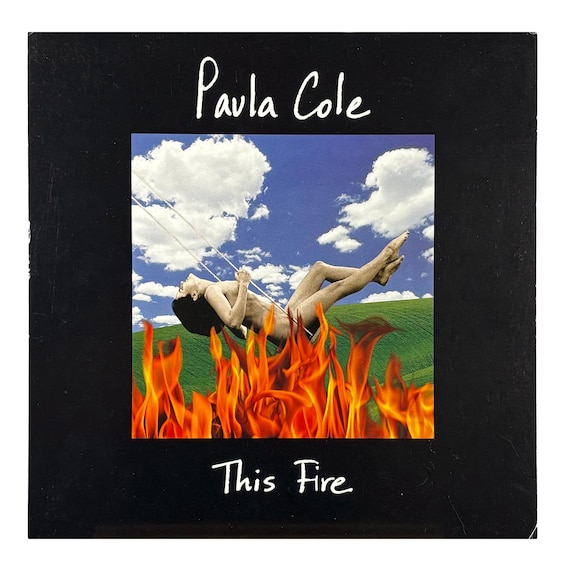 Paula Cole 1996 This Fire Record Store Promo Poster Flat